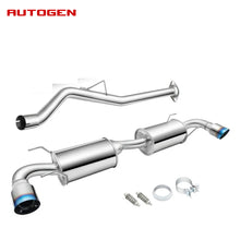 Load image into Gallery viewer, 2004-2008 Mazda RX-8 1.3L Catback Exhaust System w/ Dual Burnt Tip