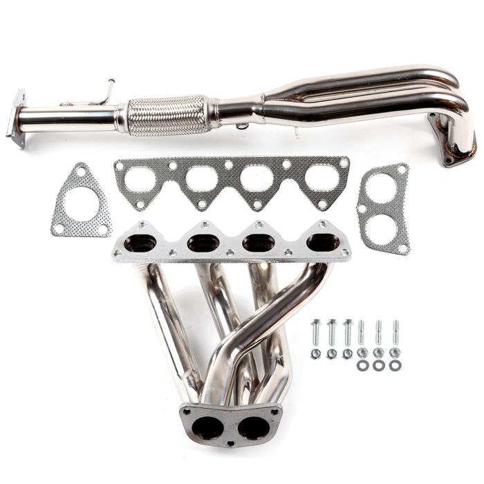 1993-1996 Honda Prelude 2.2L 4-2-1 Exhaust Racing Header Stainless Steel Manifold