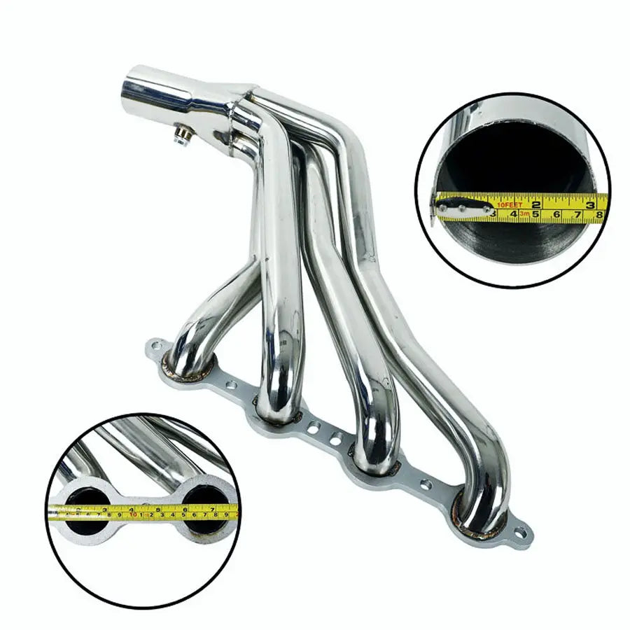 Exhaust Header for 1964-1988 Chevrolet Chevy Pontiac Buick LS1/LS2/LS3/LS6 LS Swap Longtube V8 4.8L 5.3L 5.7L 6.0L 6.2L