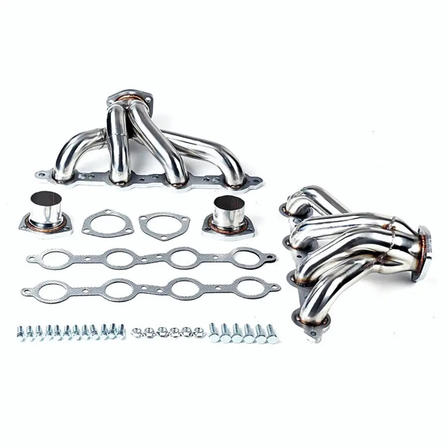 Exhaust Header for 1923-1967 Chevrolet Chevy Small Block LS1 LSX SWAP 350 Block Hugger