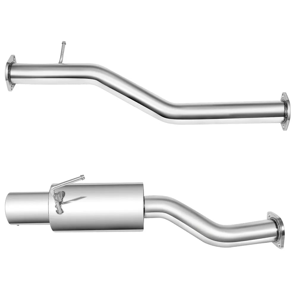 4.5" Single Tip 3" Pipe Catback Exhaust for 2003-2008 Nissan 350Z Infiniti G35