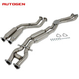 1999,2001,2003-2006 BMW M3 3.2L SS Catback Exhaust System Down Pipe Rounded Front Pipe Muffler