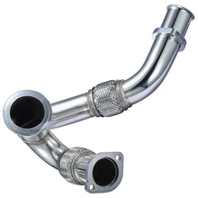 Load image into Gallery viewer, Exhaust Up-Pipe Y-Pipe for Ford 2003-2007 6.0L Powerstroke Diesel F250 F350 F450 Heavy Duty Polished