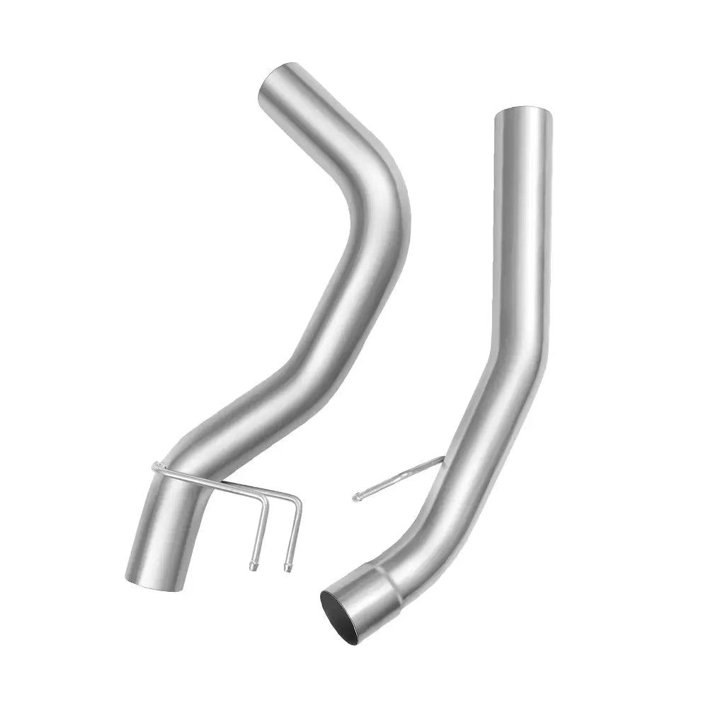 For 4.0 Inch 2008-2010 Ford 6.4 Powerstroke Cat & DPF Delete Race Downpipe-Back Pipe F-250 F-350 F-450 F-550