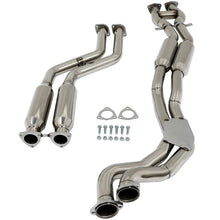 Load image into Gallery viewer, 1999,2001,2003-2006 BMW M3 3.2L SS Catback Exhaust System Down Pipe Rounded Front Pipe Muffler