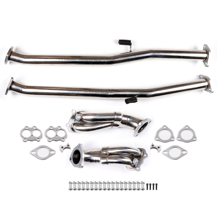 Stainless Steel 1990-1996 Nissan 300ZX Exhaust Downpipe 3.0L Z32 Turbo