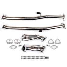 Load image into Gallery viewer, Stainless Steel 1990-1996 Nissan 300ZX Exhaust Downpipe 3.0L Z32 Turbo