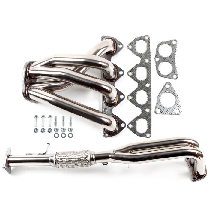 1993-1996 Honda Prelude 2.2L 4-2-1 Exhaust Racing Header Stainless Steel Manifold