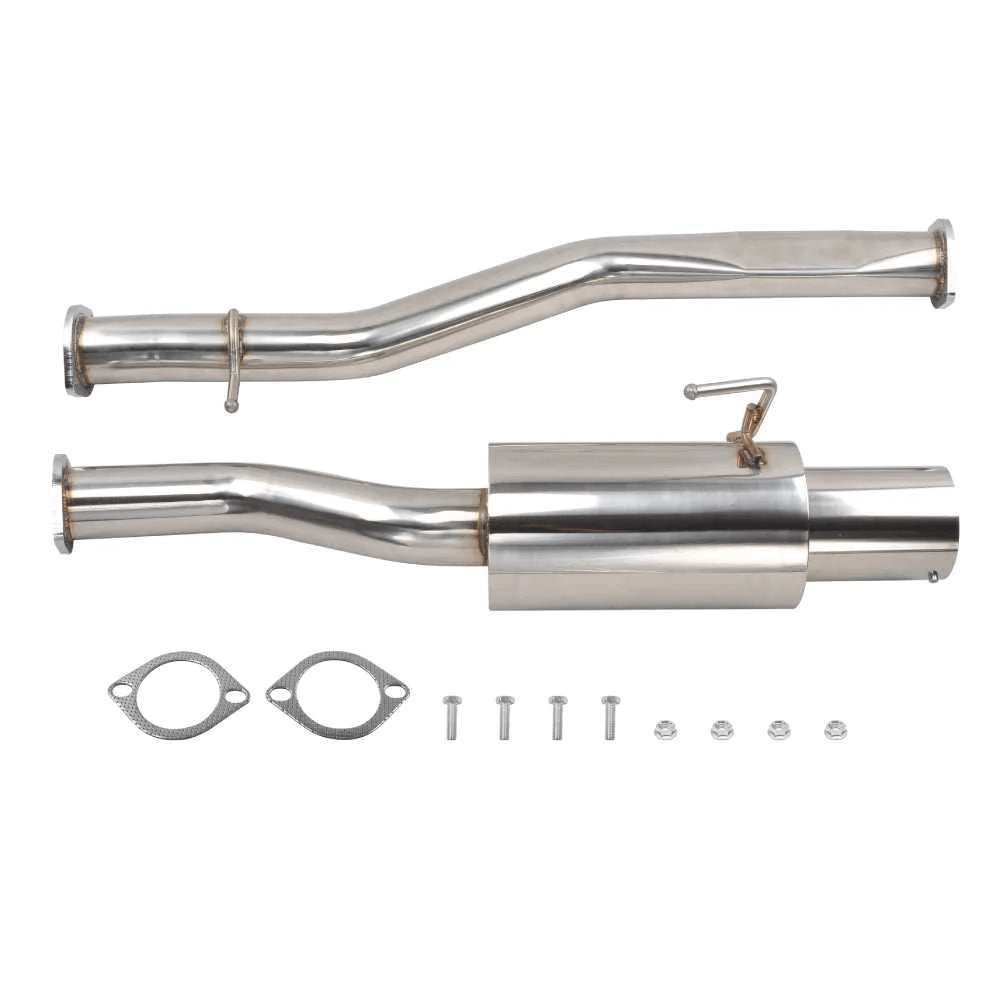 4.5" Single Tip 3" Pipe Catback Exhaust for 2003-2008 Nissan 350Z Infiniti G35