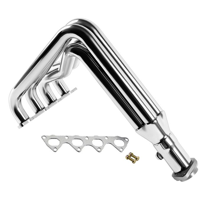 Stainless Steel Exhaust Header For 94-01 Acura Integra, 99-00 Honda Civic Si Shorty Racing 4-1Design 1.6L 1.8L